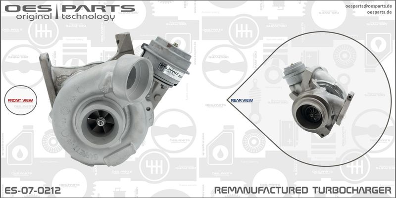 OES PARTS Компрессор, наддув ES-07-0212